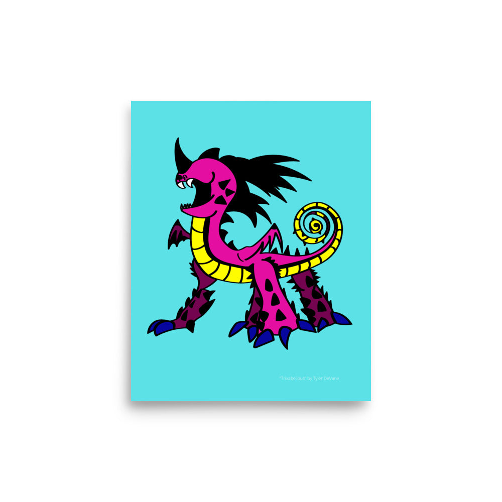 "Trixabelious" Poster by Tyler DeVane