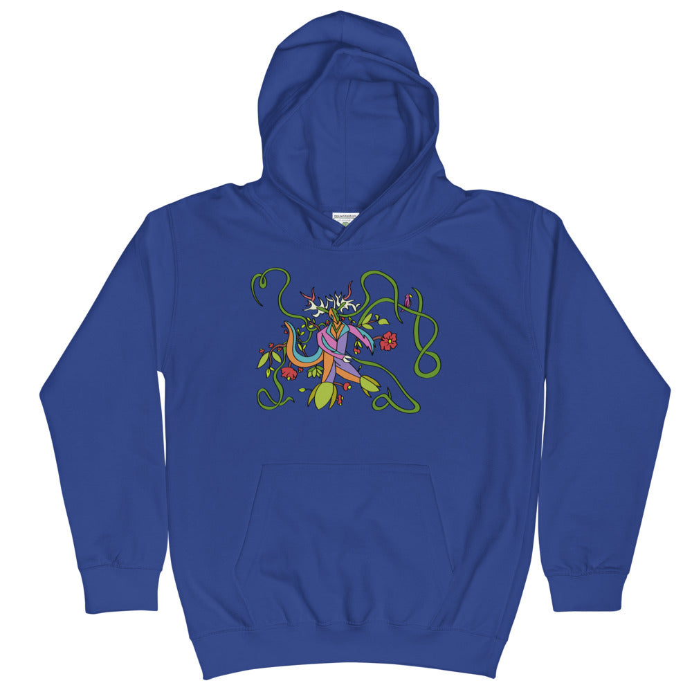 "Nature Tron" Kids Hoodie