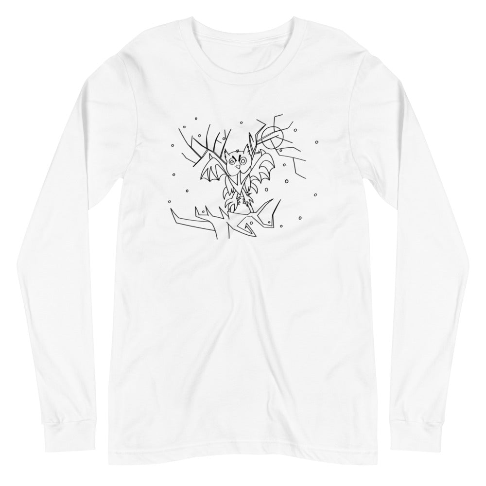 "Noctutron" Adult Unisex Long Sleeve Tee
