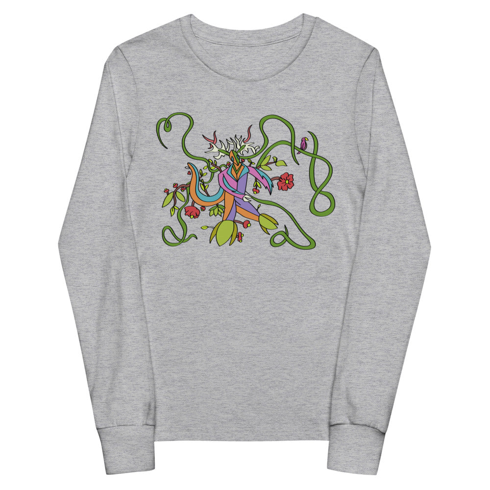 "Nature Tron" Youth long sleeve tee