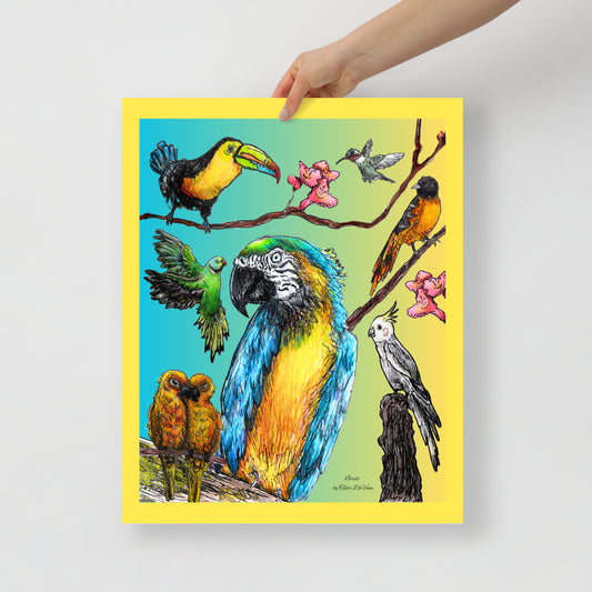Birds by Tyler DeVane Poster