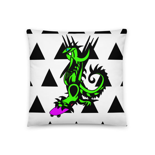 "Skatabelious" Pillow