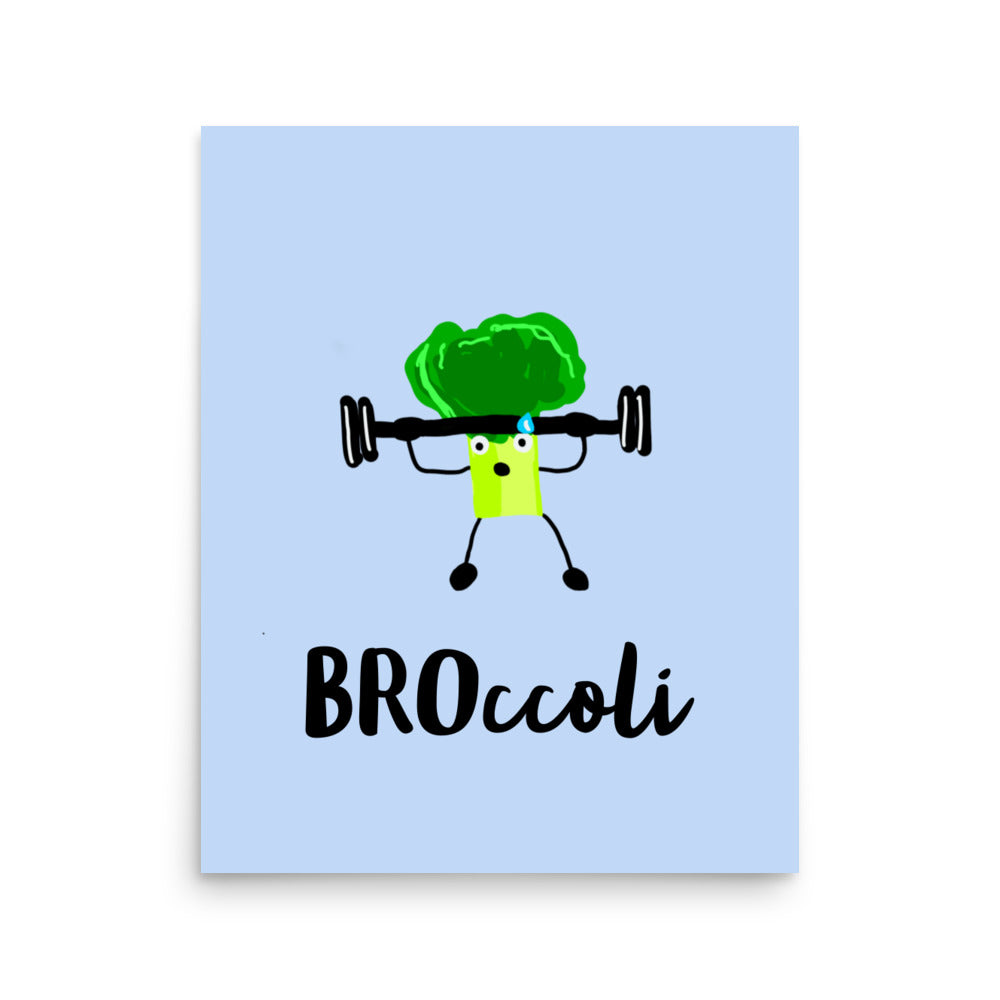 "BROccoli" Poster by Tyler DeVane