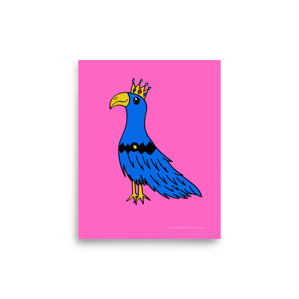 "King of the Birds" Poster by Tyler DeVane
