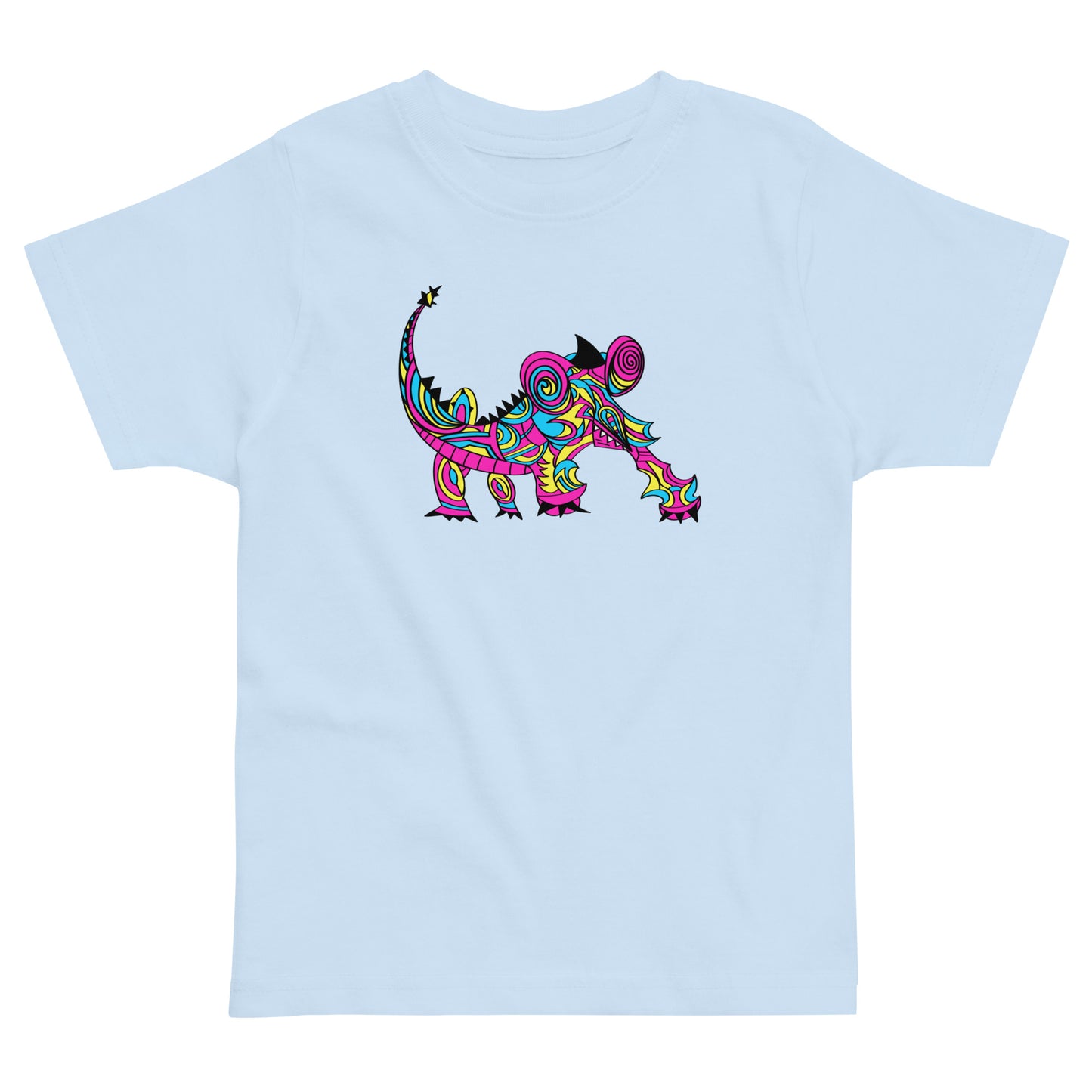 "Swirlatron" Toddler Short Sleeve Tee