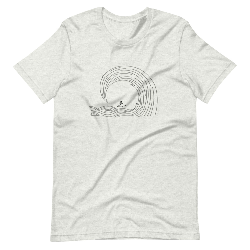 "Wave Rider" Adult Short Sleeve Unisex T-Shirt