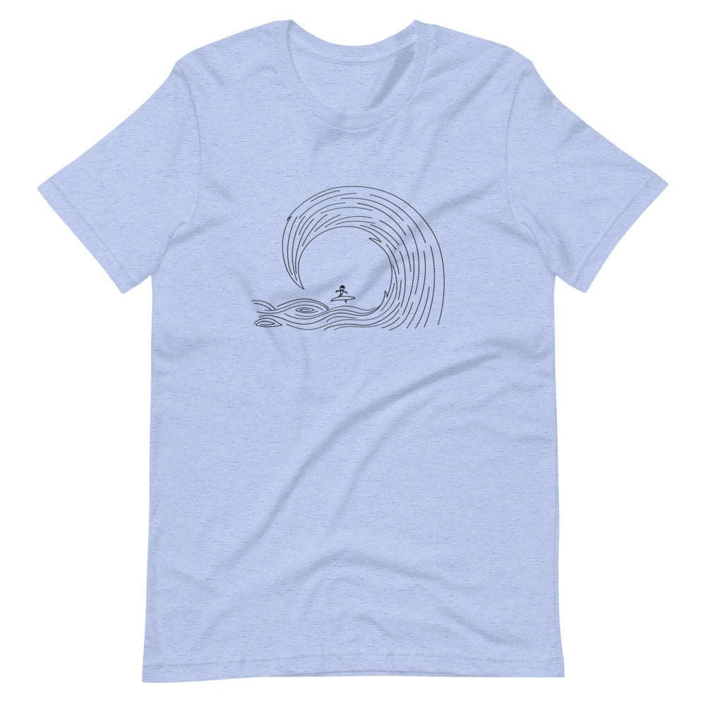 "Wave Rider" Adult Short Sleeve Unisex T-Shirt