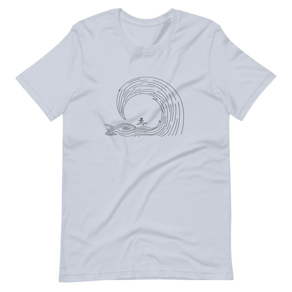 "Wave Rider" Adult Short Sleeve Unisex T-Shirt