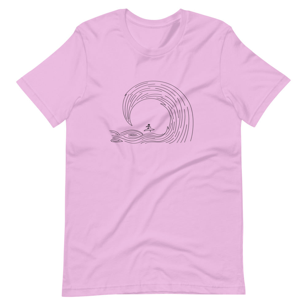 "Wave Rider" Adult Short Sleeve Unisex T-Shirt