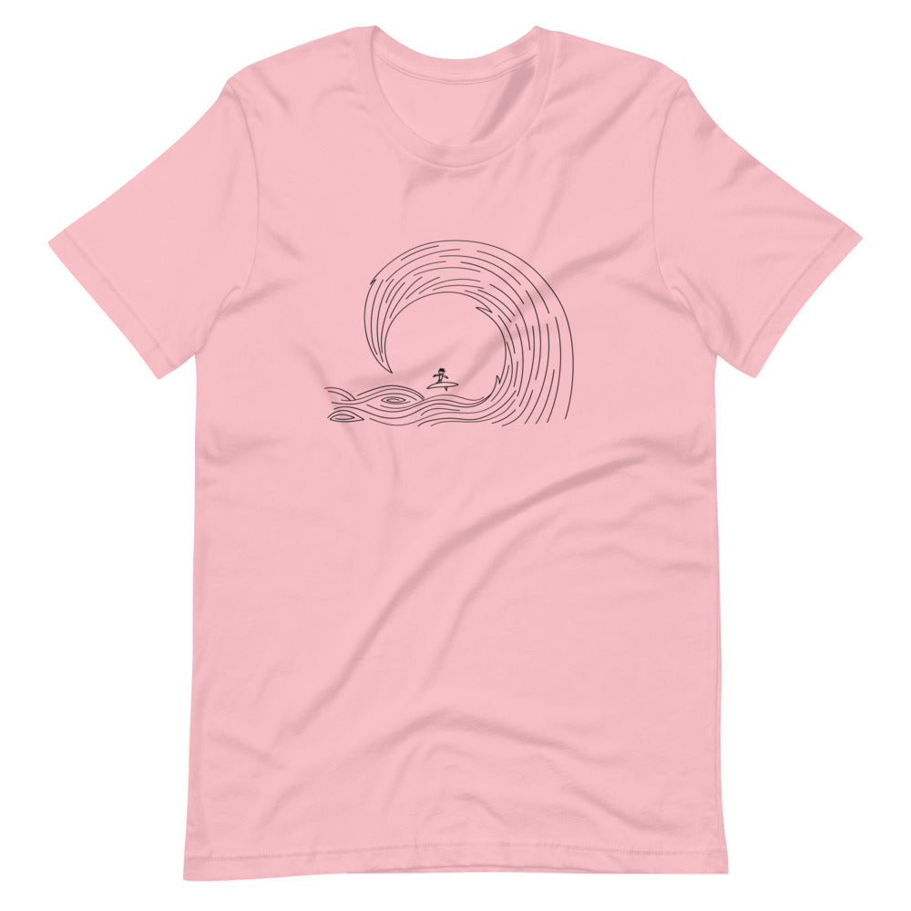"Wave Rider" Adult Short Sleeve Unisex T-Shirt