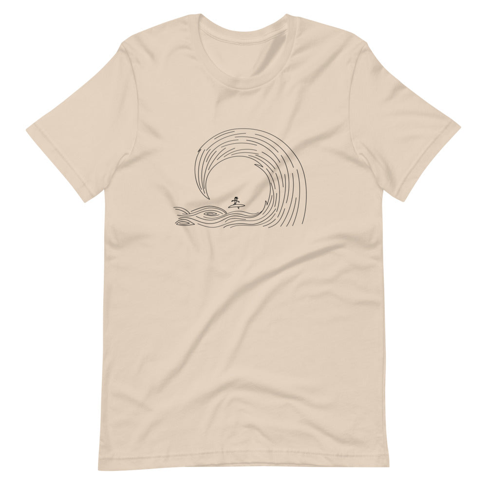 "Wave Rider" Adult Short Sleeve Unisex T-Shirt