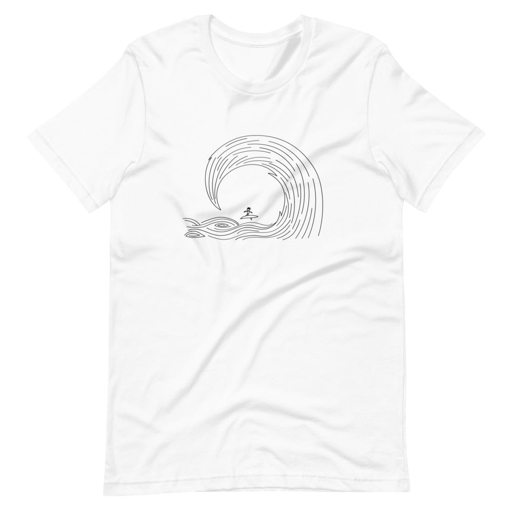 "Wave Rider" Adult Short Sleeve Unisex T-Shirt