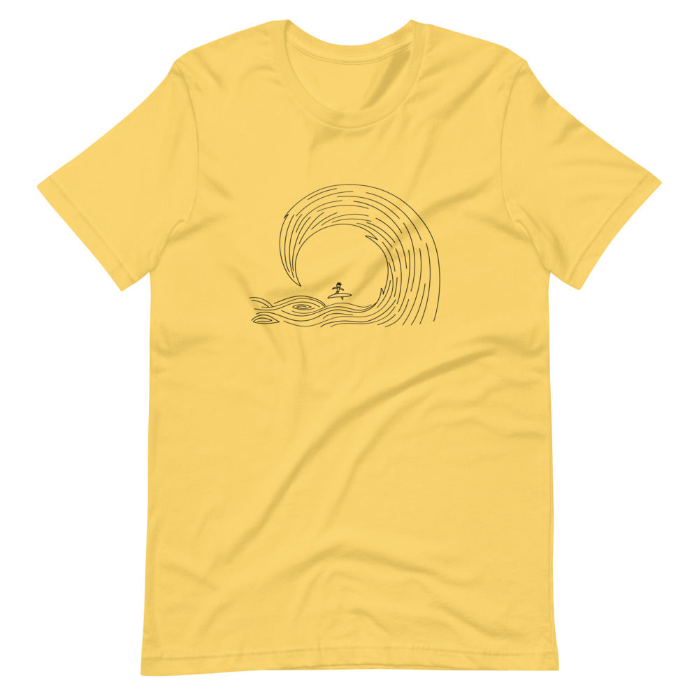 "Wave Rider" Adult Short Sleeve Unisex T-Shirt