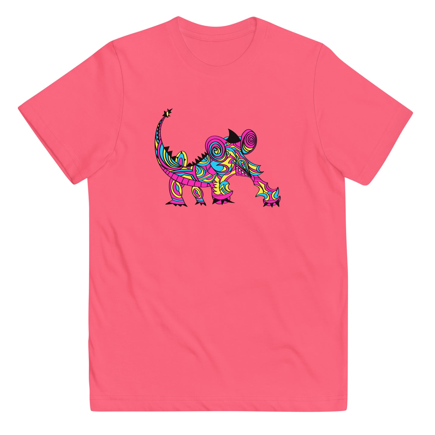 "Swirlatron" Short Sleeve Youth T-Shirt