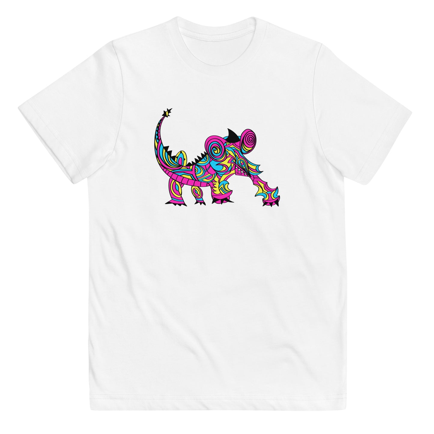 "Swirlatron" Short Sleeve Youth T-Shirt