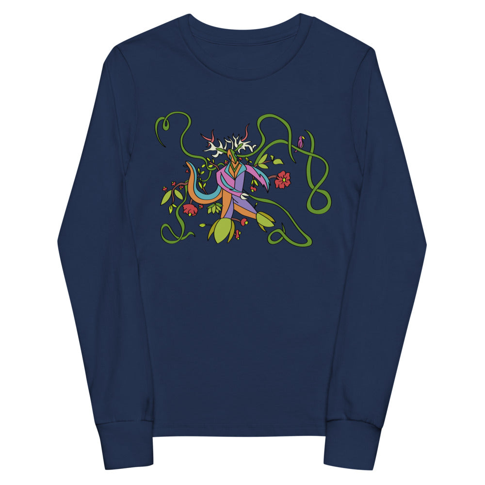"Nature Tron" Youth long sleeve tee