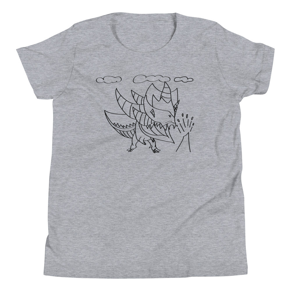 "Triceratron" Youth Short Sleeve T-Shirt