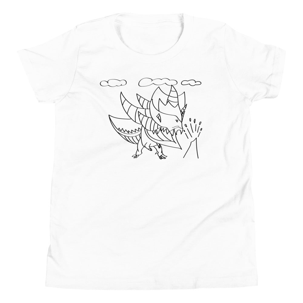 "Triceratron" Youth Short Sleeve T-Shirt
